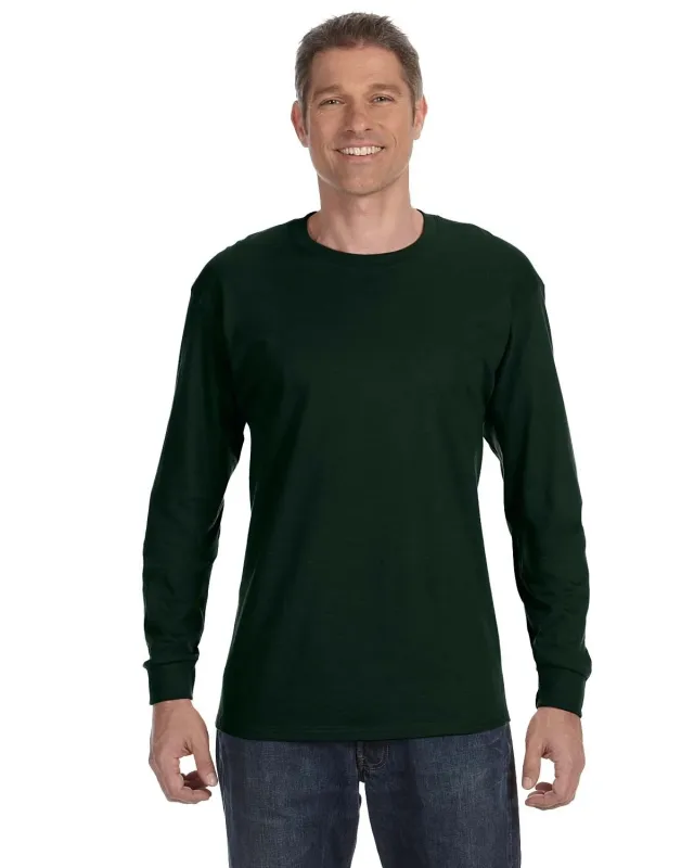 Gildan Adult Heavy Cotton Long-Sleeve T-Shirt — view 29