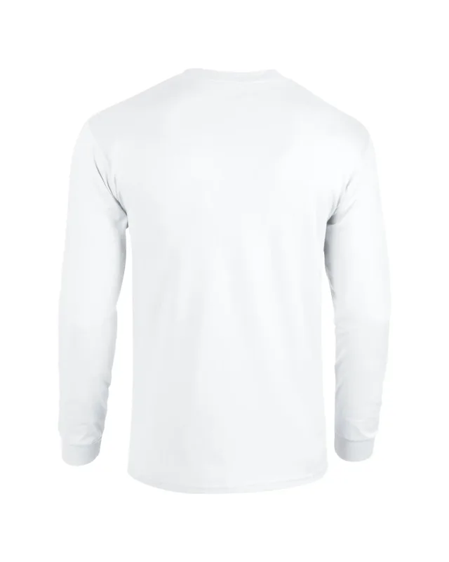 Gildan Adult Heavy Cotton Long-Sleeve T-Shirt — view 3