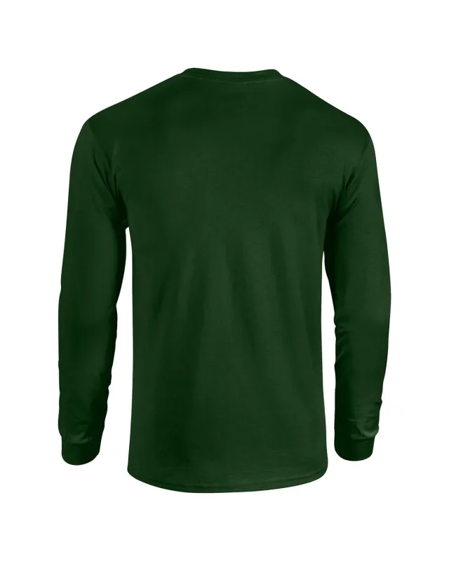 Gildan Adult Heavy Cotton Long-Sleeve T-Shirt — view 30