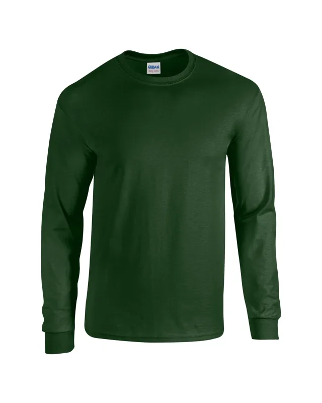 Gildan Adult Heavy Cotton Long-Sleeve T-Shirt — view 32
