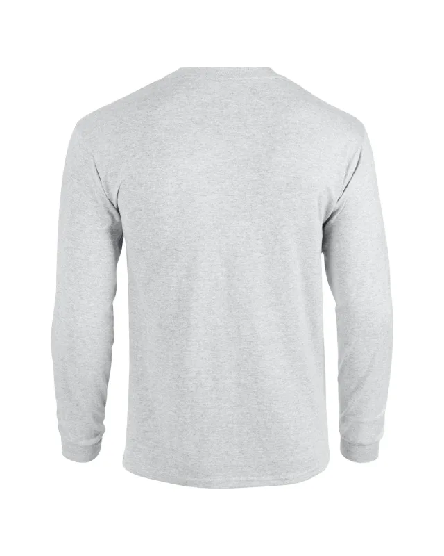 Gildan Adult Heavy Cotton Long-Sleeve T-Shirt — view 36