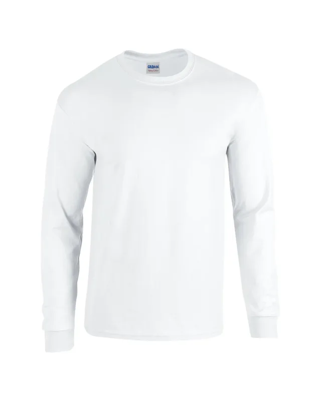Gildan Adult Heavy Cotton Long-Sleeve T-Shirt — view 5