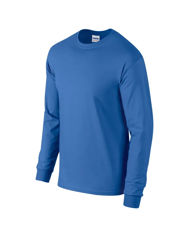 Gildan Adult Heavy Cotton Long-Sleeve T-Shirt — view 55