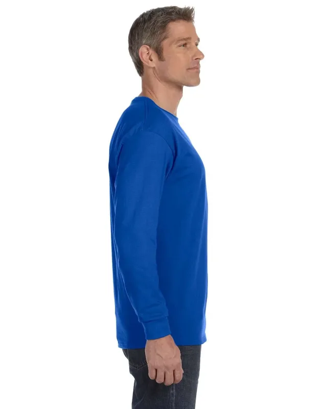 Gildan Adult Heavy Cotton Long-Sleeve T-Shirt — view 57