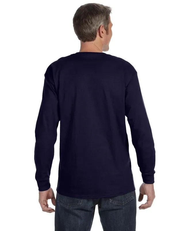Gildan Adult Heavy Cotton Long-Sleeve T-Shirt — view 58