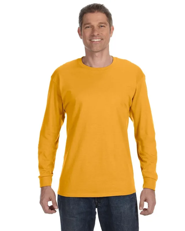 Gildan Adult Heavy Cotton Long-Sleeve T-Shirt — view 65