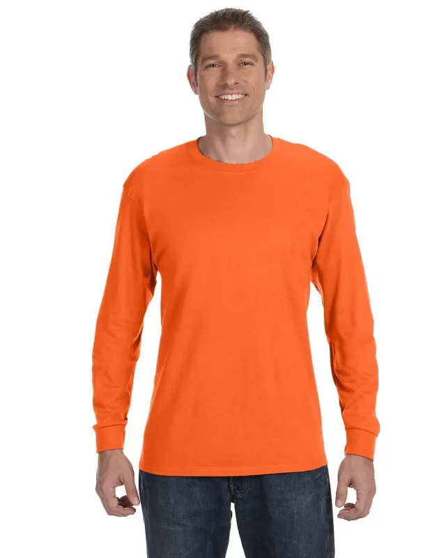 Gildan Adult Heavy Cotton Long-Sleeve T-Shirt — view 71