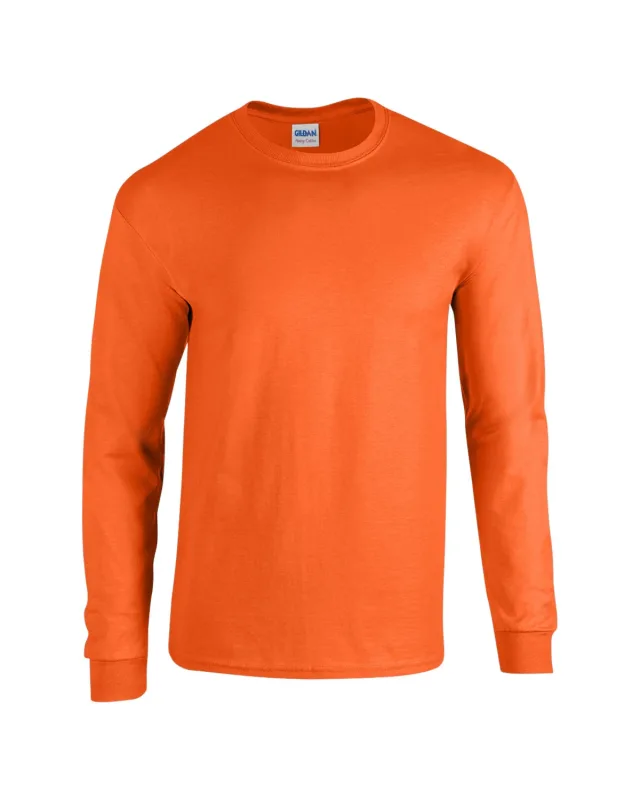 Gildan Adult Heavy Cotton Long-Sleeve T-Shirt — view 72