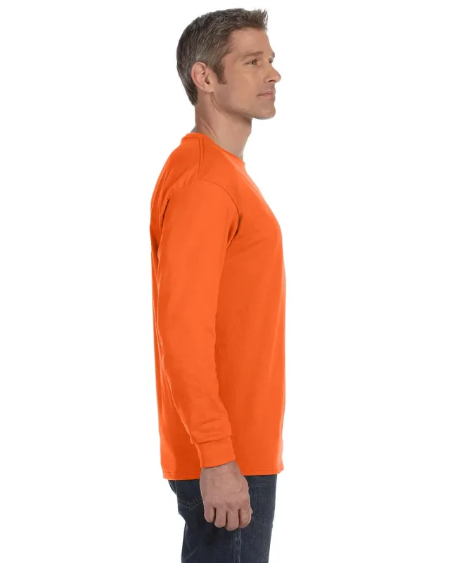 Gildan Adult Heavy Cotton Long-Sleeve T-Shirt — view 73