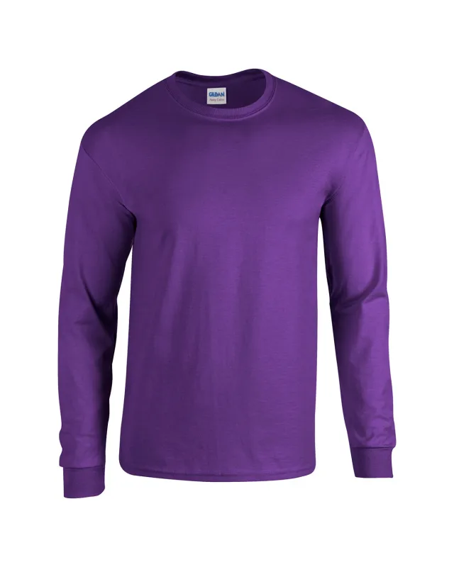 Gildan Adult Heavy Cotton Long-Sleeve T-Shirt — view 78