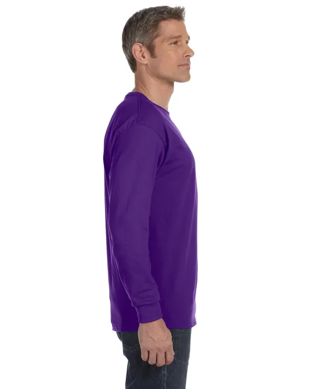 Gildan Adult Heavy Cotton Long-Sleeve T-Shirt — view 79