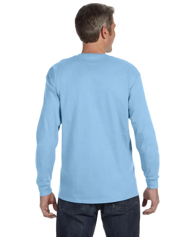 Gildan Adult Heavy Cotton Long-Sleeve T-Shirt — view 80