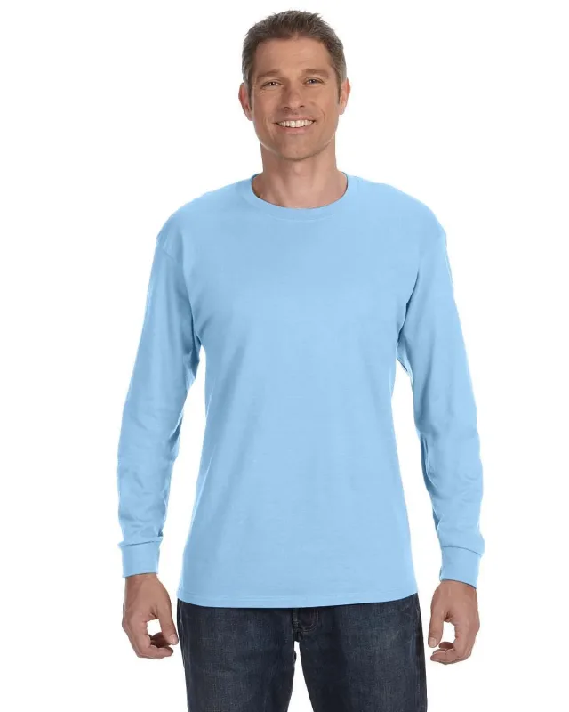 Gildan Adult Heavy Cotton Long-Sleeve T-Shirt — view 81
