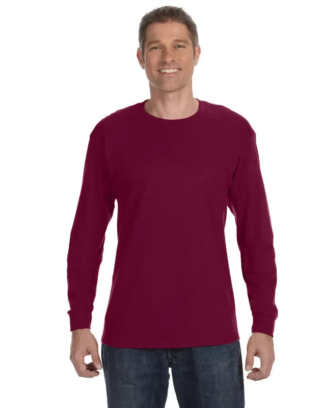 Gildan Adult Heavy Cotton Long-Sleeve T-Shirt — view 85