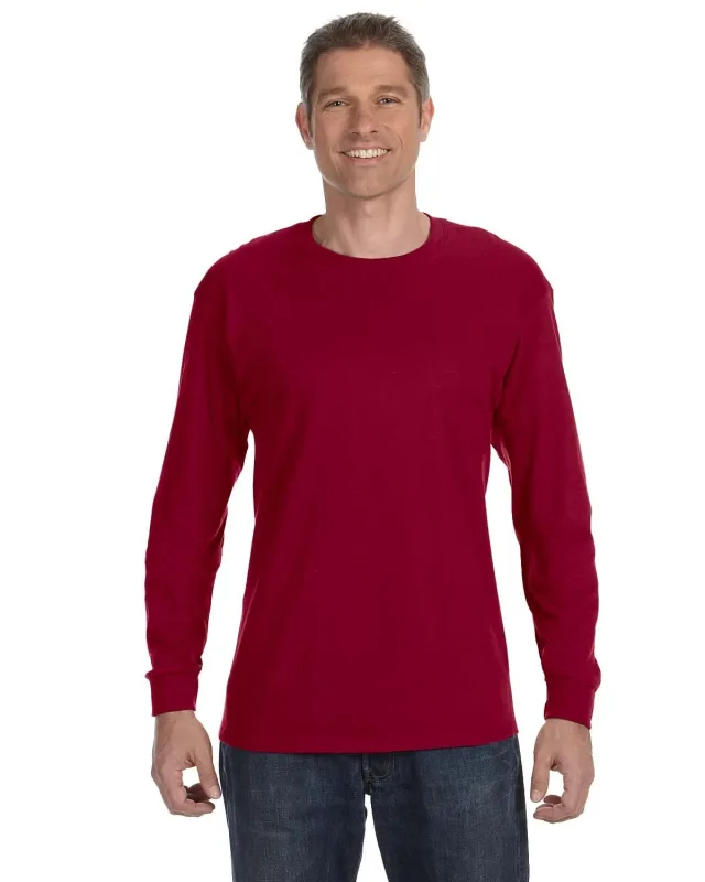 Gildan Adult Heavy Cotton Long-Sleeve T-Shirt — view 88