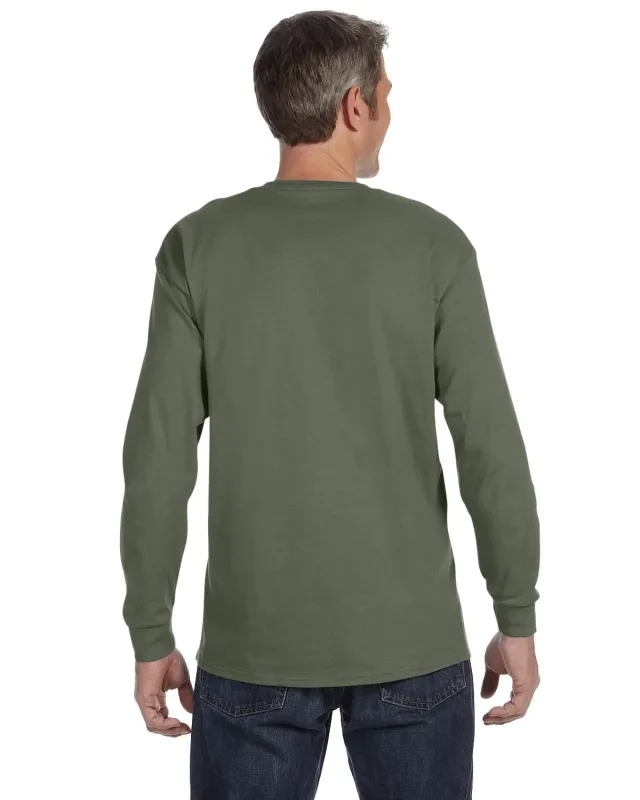 Gildan Adult Heavy Cotton Long-Sleeve T-Shirt — view 93