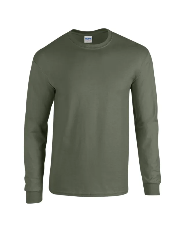 Gildan Adult Heavy Cotton Long-Sleeve T-Shirt — view 95