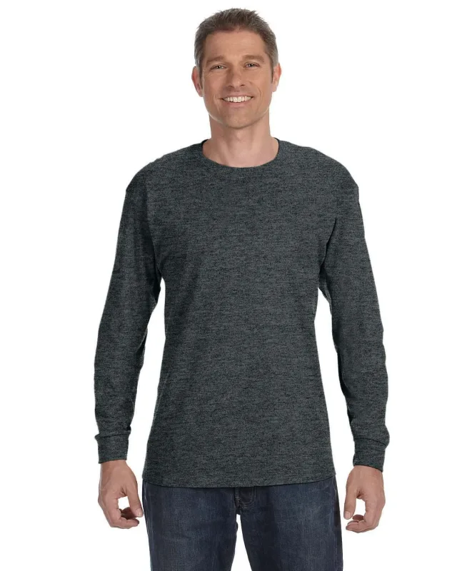 Gildan Adult Heavy Cotton Long-Sleeve T-Shirt — view 98