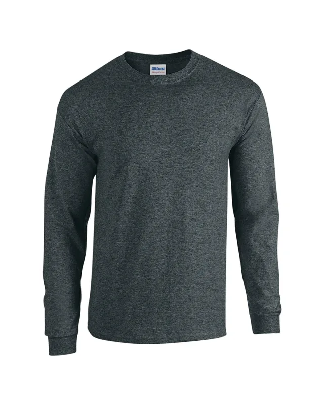 Gildan Adult Heavy Cotton Long-Sleeve T-Shirt — view 99