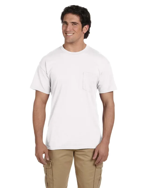 Gildan Adult Pocket T-Shirt — view 3