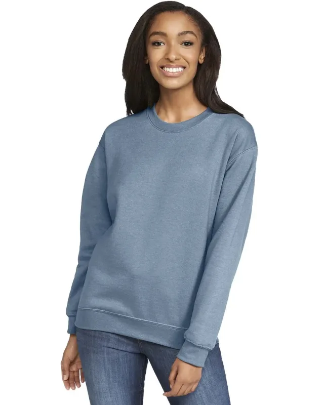 Gildan Adult Softstyle® Fleece Crew Sweatshirt — view 20