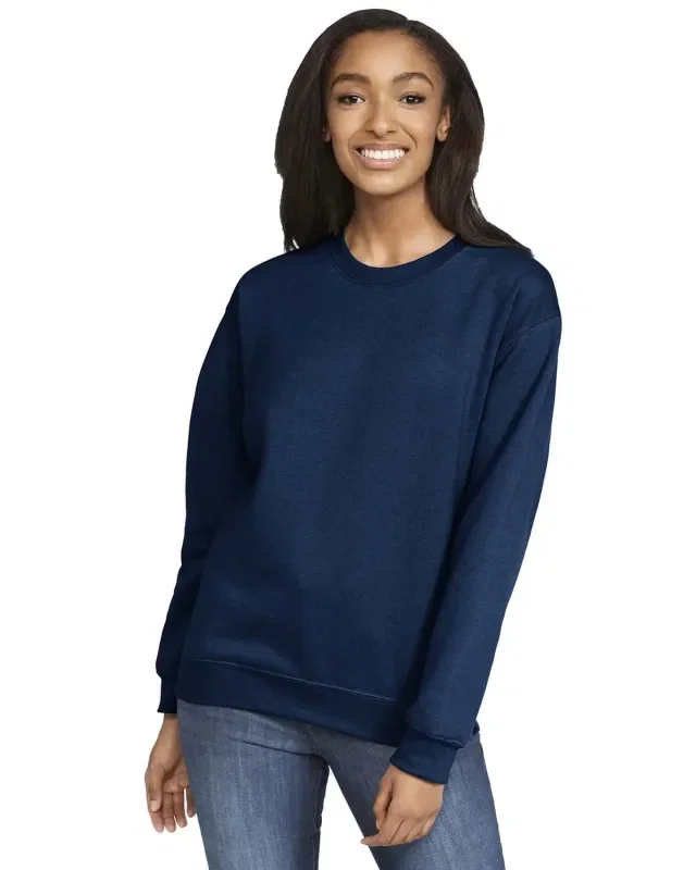 Gildan Adult Softstyle® Fleece Crew Sweatshirt — view 29