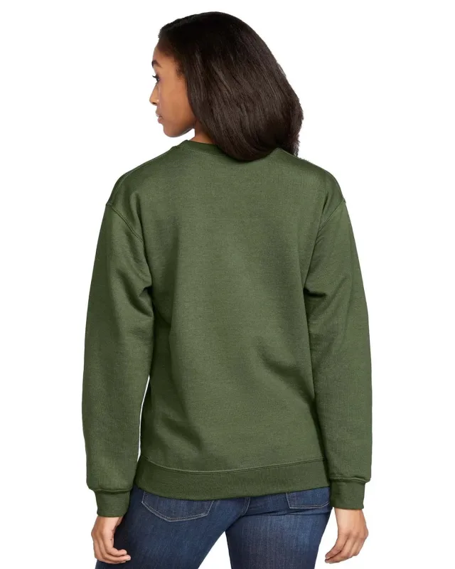 Gildan Adult Softstyle® Fleece Crew Sweatshirt — view 34