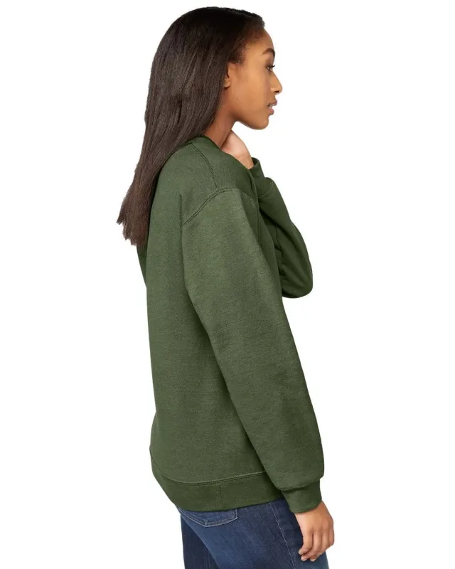 Gildan Adult Softstyle® Fleece Crew Sweatshirt — view 36