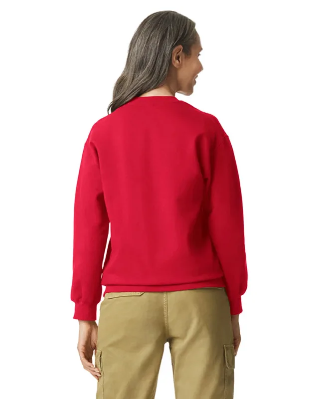 Gildan Adult Softstyle® Fleece Crew Sweatshirt — view 4