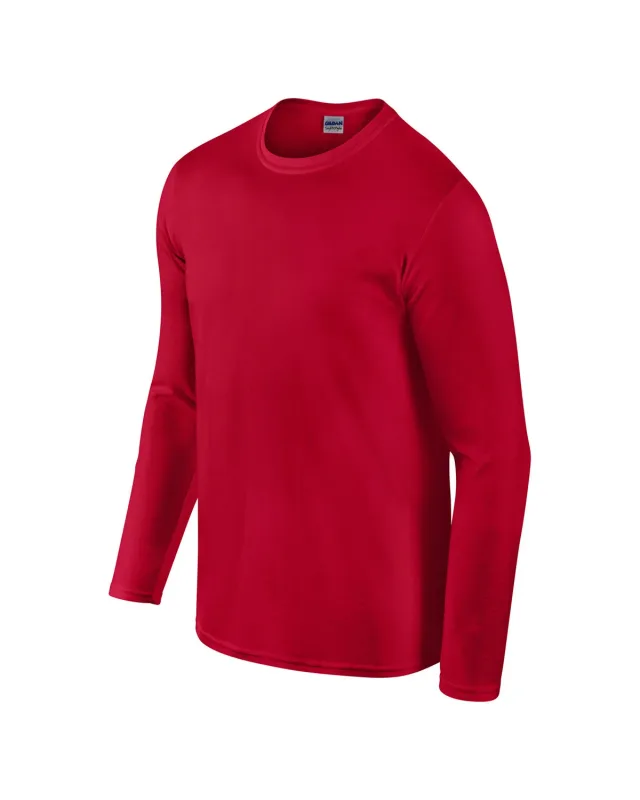 Gildan Adult Softstyle® Long-Sleeve T-Shirt — view 10