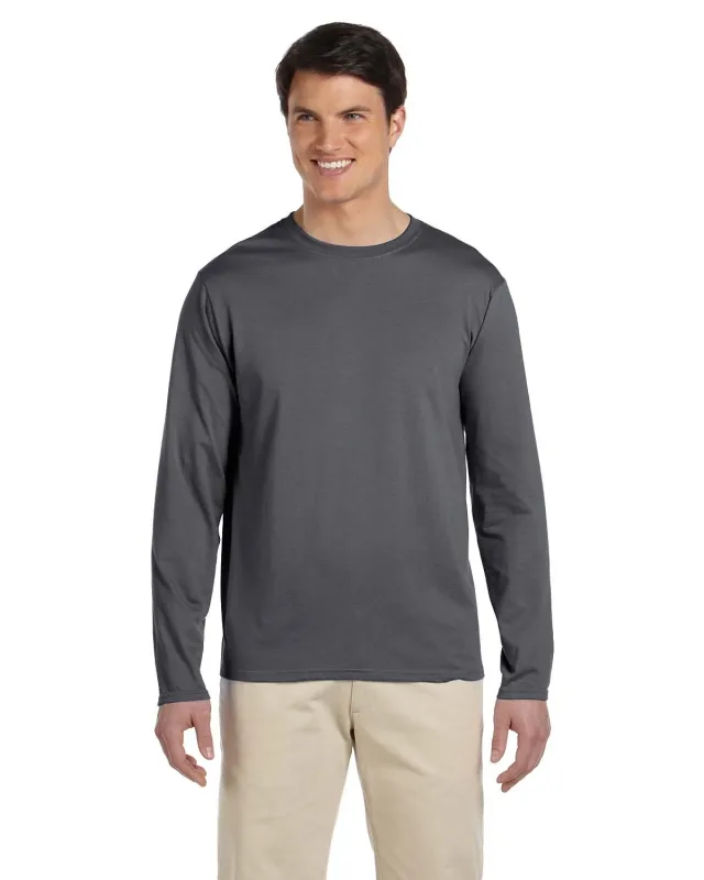 Gildan Adult Softstyle® Long-Sleeve T-Shirt — view 14