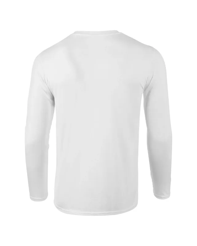 Gildan Adult Softstyle® Long-Sleeve T-Shirt — view 3
