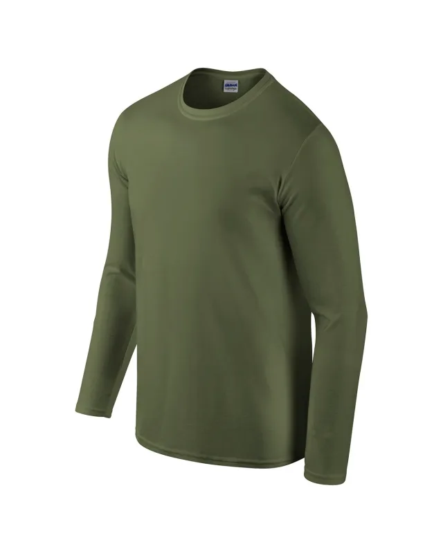 Gildan Adult Softstyle® Long-Sleeve T-Shirt — view 35