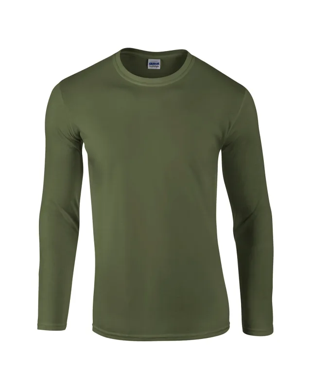 Gildan Adult Softstyle® Long-Sleeve T-Shirt — view 36