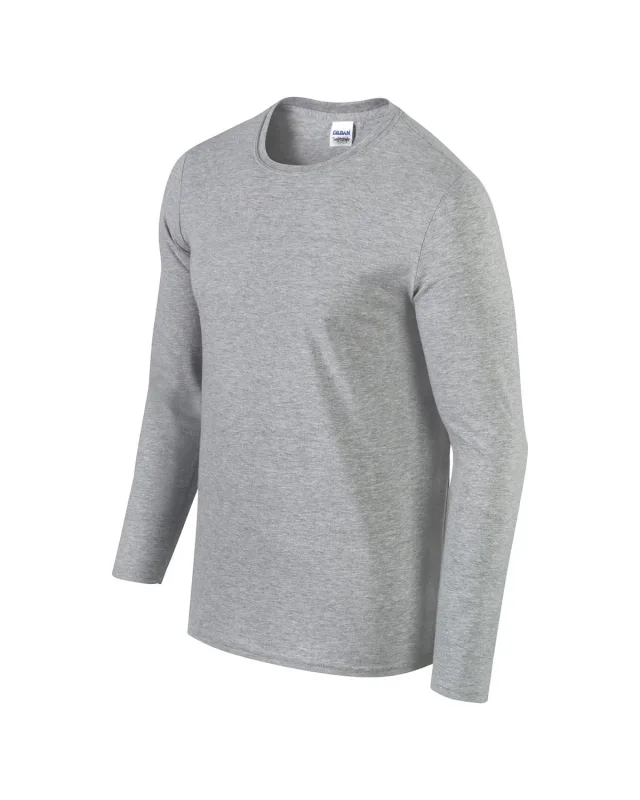 Gildan Adult Softstyle® Long-Sleeve T-Shirt — view 41