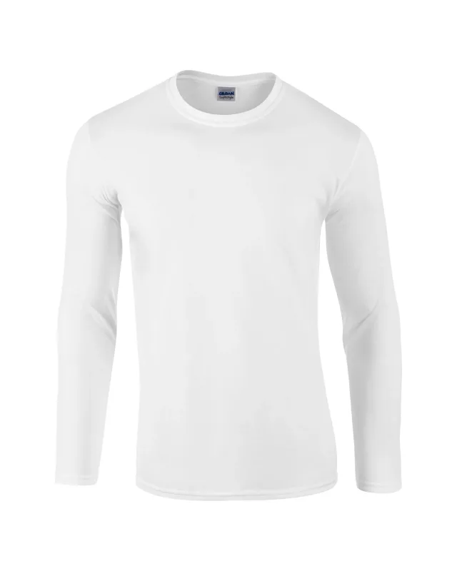 Gildan Adult Softstyle® Long-Sleeve T-Shirt — view 5