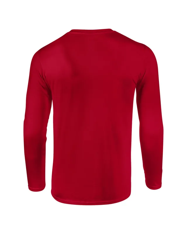 Gildan Adult Softstyle® Long-Sleeve T-Shirt — view 9