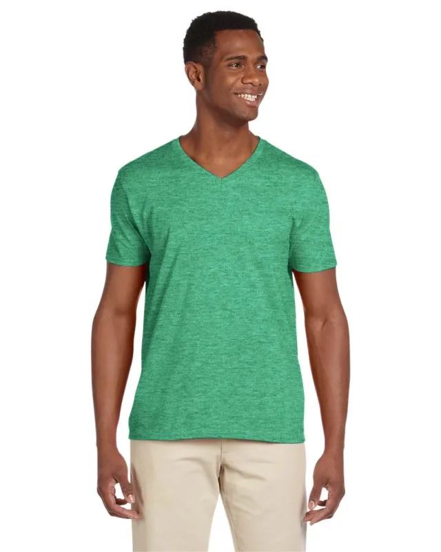Gildan Adult Softstyle® V-Neck T-Shirt — view 14