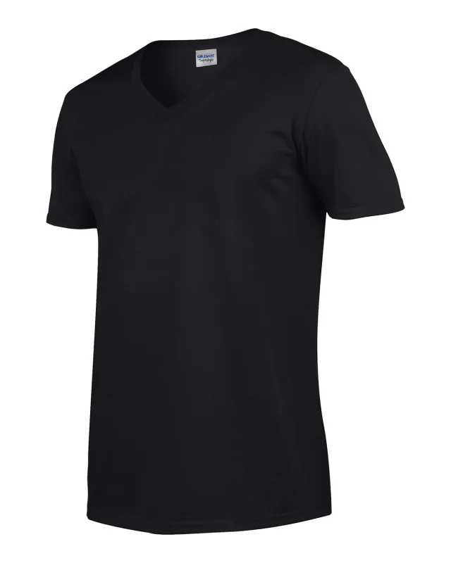 Gildan Adult Softstyle® V-Neck T-Shirt — view 25