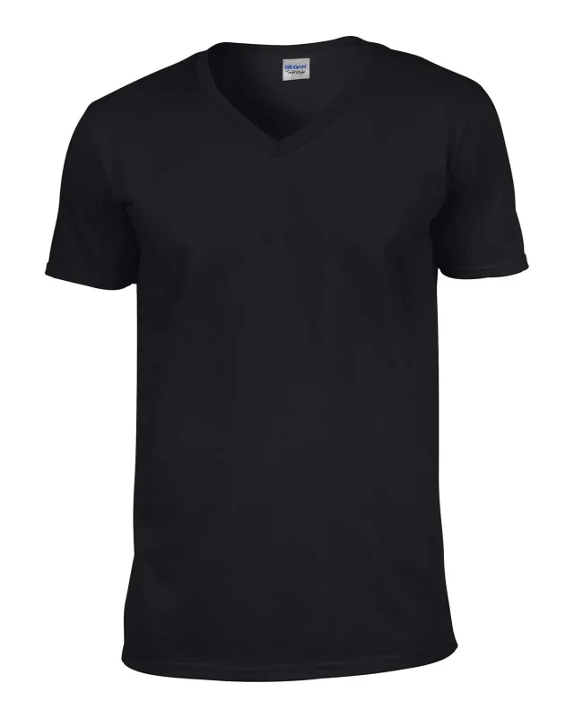 Gildan Adult Softstyle® V-Neck T-Shirt — view 26
