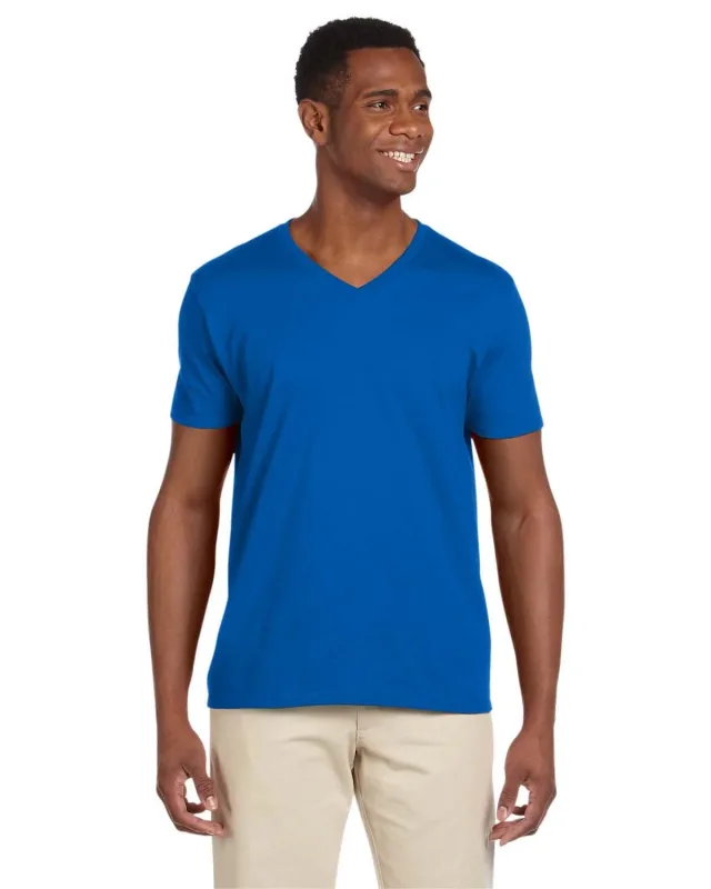 Gildan Adult Softstyle® V-Neck T-Shirt — view 29