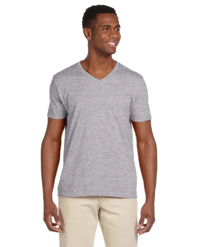 Gildan Adult Softstyle® V-Neck T-Shirt — view 41