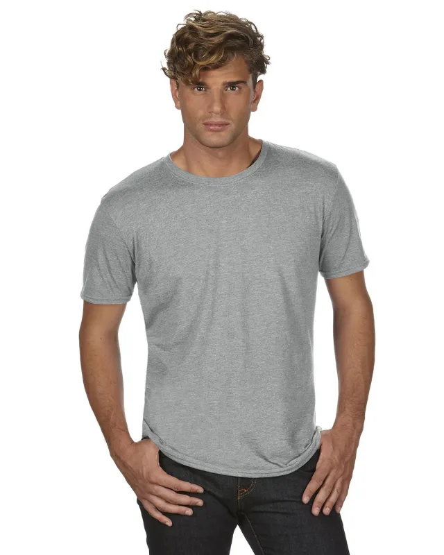 Gildan Adult Triblend T-Shirt — view 7