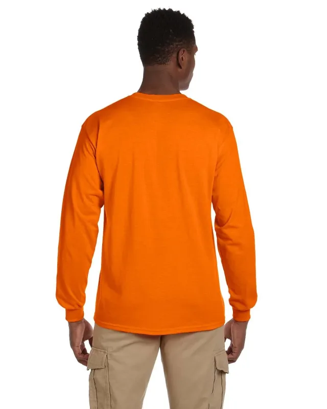 Gildan Adult Ultra Cotton® Long-Sleeve Pocket T-Shirt — view 22
