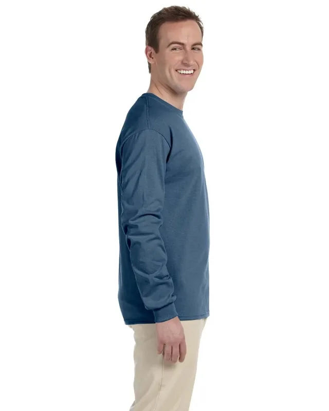 Gildan Adult Ultra Cotton® Long-Sleeve T-Shirt — view 10