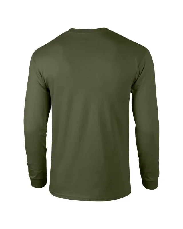 Gildan Adult Ultra Cotton® Long-Sleeve T-Shirt — view 108