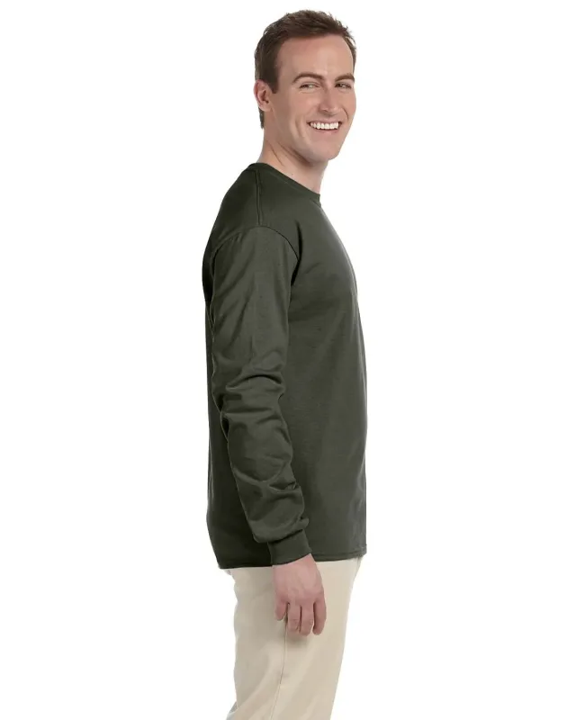 Gildan Adult Ultra Cotton® Long-Sleeve T-Shirt — view 110
