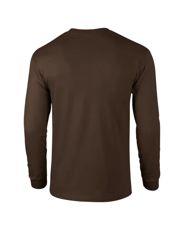 Gildan Adult Ultra Cotton® Long-Sleeve T-Shirt — view 123