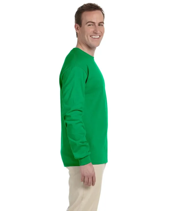 Gildan Adult Ultra Cotton® Long-Sleeve T-Shirt — view 130