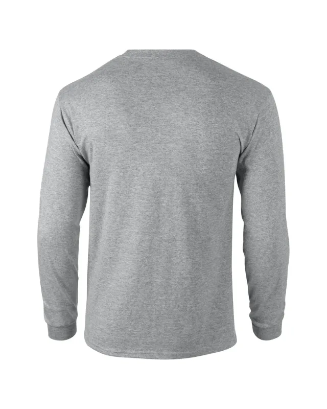 Gildan Adult Ultra Cotton® Long-Sleeve T-Shirt — view 137
